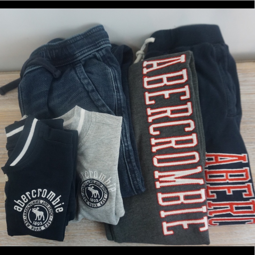 Abercrombie Tees and Joggers